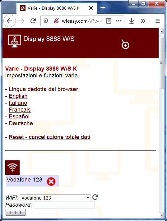 Display led ModBus cifre grandi